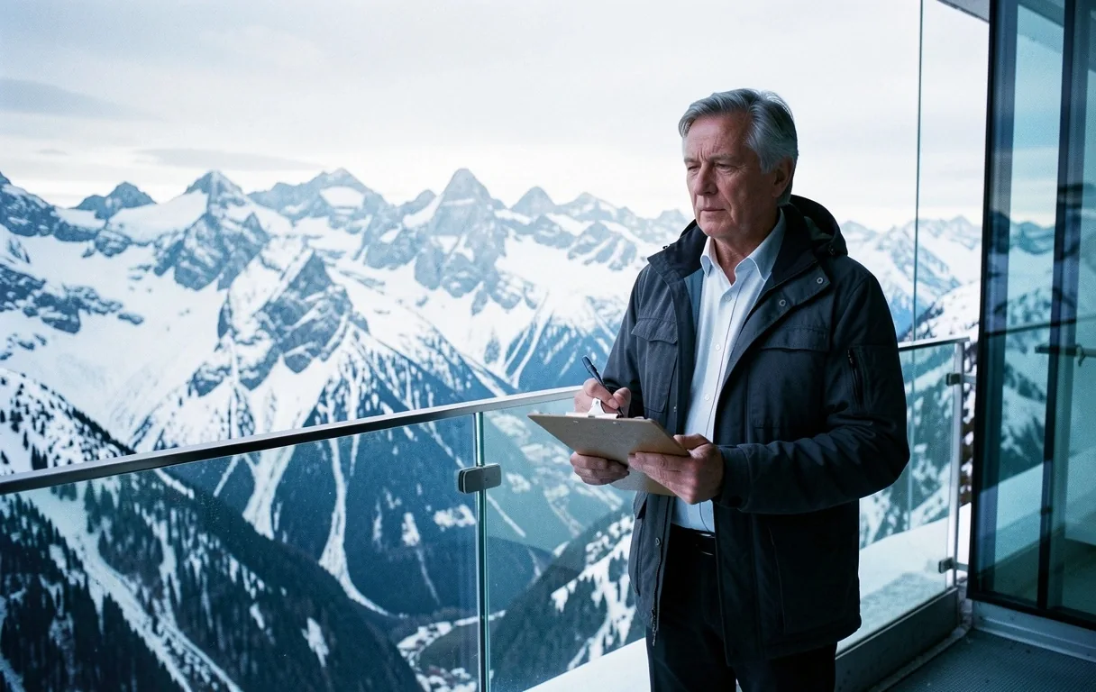 Majestätische Gipfel der Tiroler Alpen